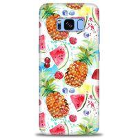 Samsung Galaxy S8 Plus Kılıf HD Baskılı Kılıf - Meyveler + Tam Ekran Koruyucu