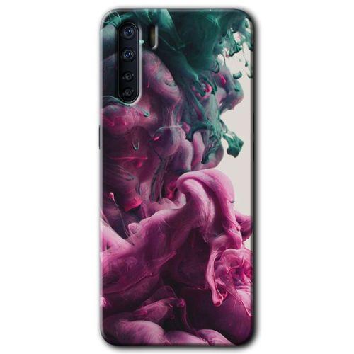 OPPO Oppo A91 Kılıf HD Desen Baskılı Arka Kapak - Liquid Cloud
