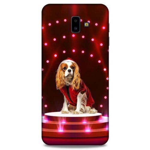 Samsung Galaxy J6 Plus Kılıf Köpek Kıyafetleri (38) Neo Hybrid Kılıf King Charles Yelek