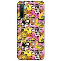 Graffitix (40) Desenli Silikon Kapak Oppo Realme 6i Kılıf