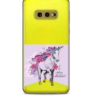 Zoologix (22) Samsung Galaxy S10 Lite Şeffaf Kılıf Silikon Desenli