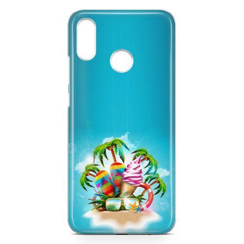 Huawei Nova 3e Kılıf Terlik Gözlük Dondurma Arka Kapak Koruma Desenli Full Koruyucu