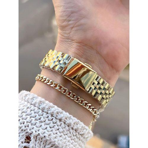 Lee Cooper Çelik Kordonlu 3 Atm Suya Dayanıklı 2 Yıl Garantili Kadın Kol Saati BC.08210.120