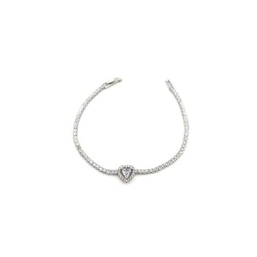 Kalpli Su Yolu Bileklik - Gümüş