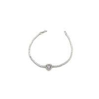 Kalpli Su Yolu Bileklik - Gümüş