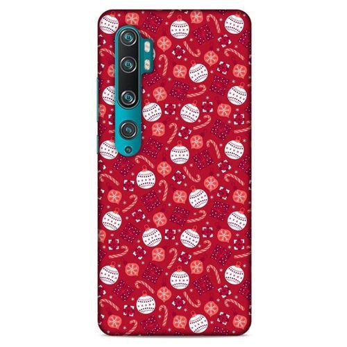 Yılbaşı Süsleri 48 Xiaomi Mi Note 10 Pro Kılıf Silikon Kapak