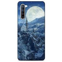 Oppo Reno 3 Pro 5g Kılıf Snowix (49) Ultra Silikon Kılıf Beyaz Mavi