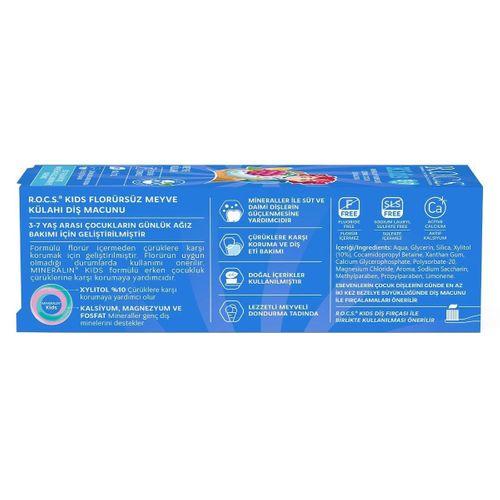 R.O.C.S. R.O.C.S.Kids Diş Macunu 35 ml 3-7 Yaş Meyve Külahı