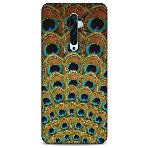 Oppo Reno 2z Kılıf Desenli Özel Seri Tüyler (4) Koruma Kılıfı