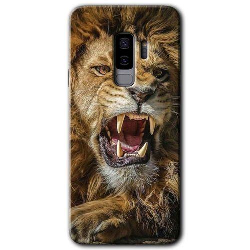 Galaxy S9 Plus Kılıf HD Desen Baskılı Arka Kapak - Lion King + Kırılmaz Cam