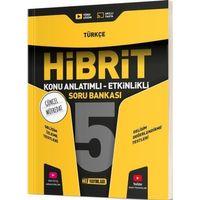 5. Sınıf Türkçe HİBRİT Konu Anlatımlı Etkinlikli Soru Bankası Hız Yayınları