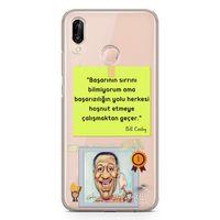 Huawei P20 Lite Kılıf Caps Bill Cosby Arka Kapak Koruma Desenli Full Koruyucu