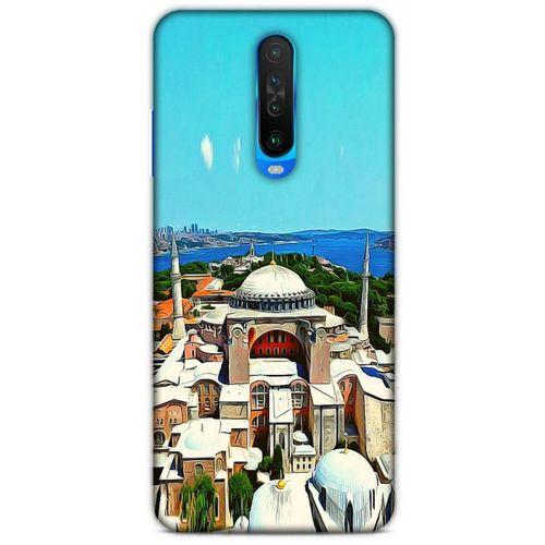 Xiaomi Redmi K30 Kılıf Dünya Mimarisi (10) Full Koruma Kılıfı Ayasofya