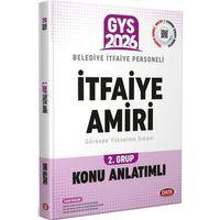 2026 Belediye İtfaiye Personeli İtfaiye Amiri 2. Grup GYS Konu Anlatımlı Data Yayınları