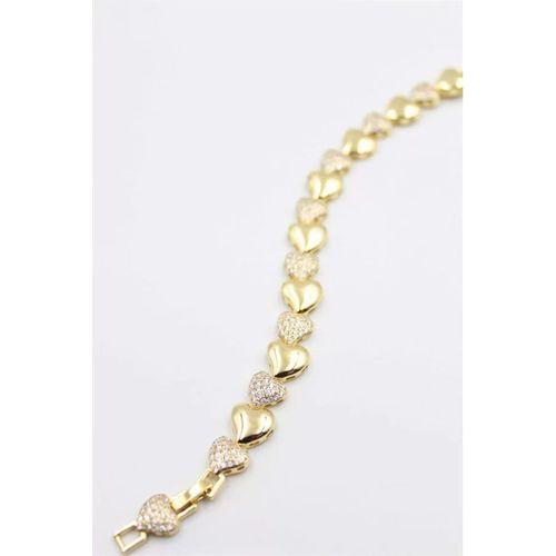 Kalp Xuping Bileklik - Altın