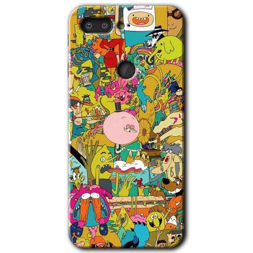 GM 9 Pro Kılıf HD Desen Baskılı Arka Kapak - Süper Çizgi Kahramanlar 2 + Kırılmaz Cam