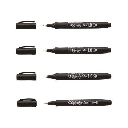 ARTLİNE SUPREME CALLİGRAPHY PEN (1.0) BLACK ( 4 Adet )