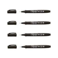 ARTLİNE SUPREME CALLİGRAPHY PEN (1.0) BLACK ( 4 Adet )