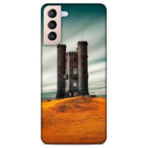 Lopard Samsung Galaxy S21 Plus Uyumlu Kılıf Gece'S (31) TPU Kılıf Yeşil Gece