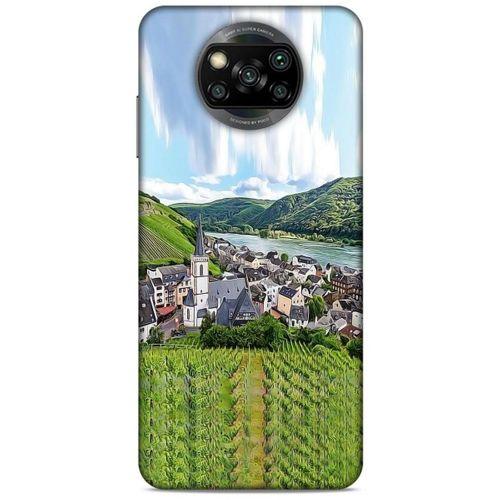 Xiaomi Redmi Poco X3 Kılıf Almanya (47) Crystal Flex Kılıf Hessen