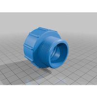 Gaz Maskesi Filtre Adaptörü NATO M32x1.5 (Bu ürün Sadece Plastik parçadır - Almadan Önce Soru Sorabilirsiniz)