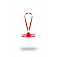 Kırmızı Kadın Kemer O Halka Detaylı Vücut Aksesuarı - Brf20