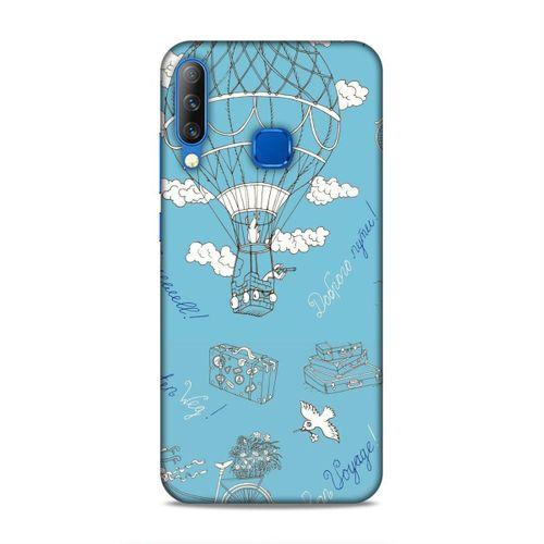 Casper Via F3 Kılıf Vintage Seyahat Arka Kapak Silikon Koruma Full Koruyucu