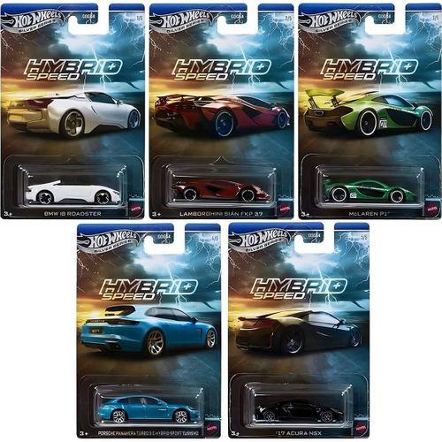 Hot Wheels Silver Series Hybrid Speed 5'li Set JDY87