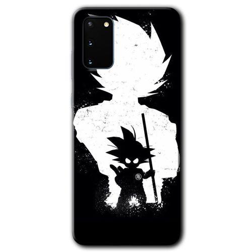 Samsung Galaxy S20 Kılıf HD Desen Baskılı Arka Kapak + Temperli Cam - Anime