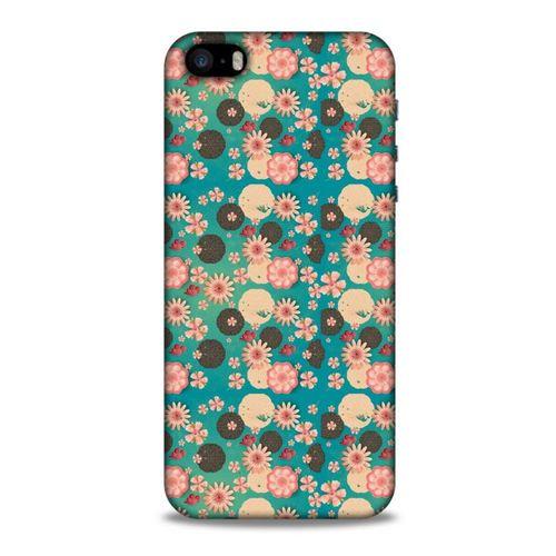 Apple Iphone 5S Kılıf Japonya (22) Tam Koruma Kılıfı Japon Çiçeği Febreze