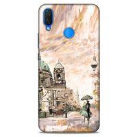 Cityx (10) Huawei Psmart 2019 Kılıf Silikon Kapak Desenli