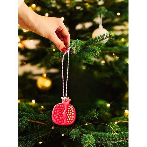 Karşı Köyden Özel Tasarım El Yapımı Yılbaşı / Noel Ağacı Süsü – Bereket Nar