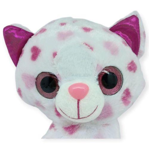 Peluş Cam Gözlü Hayvanlar 25 cm - Kedi