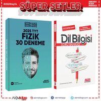 Parlayan Projeler TYT Fizik Deneme ve AKM Dil Bilgisi Soru Bankası Seti 2 Kitap
