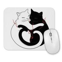Ask Kediler Blazing Cat Love Mouse Pad