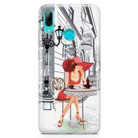 Huawei Y9 2019 Kılıf Cafemiz Arka Kapak Koruma Desenli Full Koruyucu