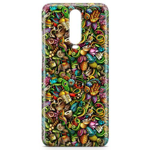 Xiaomi Redmi Poco X2 Kılıf Doodle Hindistan Turu Arka Kapak Koruma Desenli Full Koruyucu