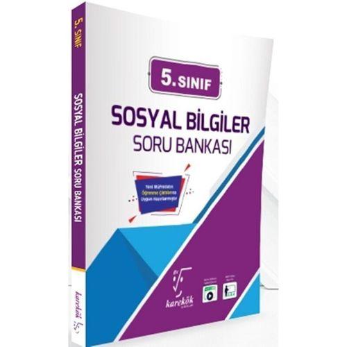 5. Sınıf Sosyal Bilgiler Soru Bankası Karekök Yayınları
