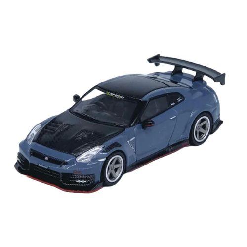 Çocuk Inno 1/64 Nissan GT-R R35 Nismo 2024 Tuned by TOP SECRET Hong Kong Toy Car Salon