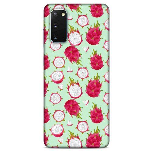 Frutix Pitaya 01 Samsung Galaxy S20 Kılıf Desenli Silikon