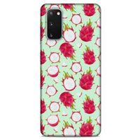 Frutix Pitaya 01 Samsung Galaxy S20 Kılıf Desenli Silikon