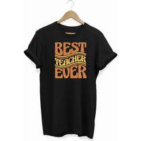 24 Kasım Öğretmenler Baskılı T-shirt - Siyah