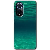 Huawei Nova 9 HD Baskılı Kılıf + 9D Tam Ekran Koruyucu - Derin Deniz