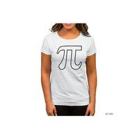 Pi Sayısı Beyaz Beyaz Kadın Tişört