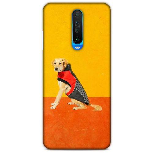 Xiaomi Redmi K30 Kılıf Köpek Kıyafetleri (46) Core Armor Kılıf Golden Retriever Mont
