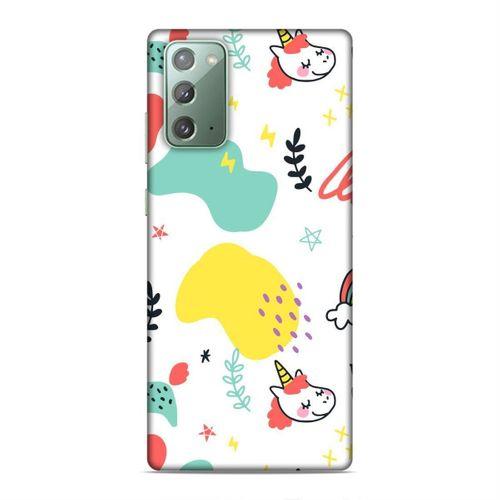 Samsung Galaxy Note 20 Kılıf Ruyalar Alemi Arka Kapak Silikon Koruma Full Koruyucu