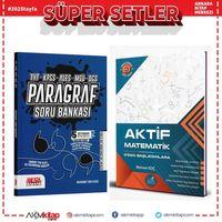 Aktif Öğrenme TYT Aktif Matematik 0 dan Başlayanlara ve AKM Paragraf Soru Bankası Seti 2 Kitap