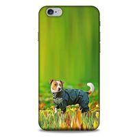 Apple Iphone 6S Plus Kılıf Köpek Kıyafetleri (26) Tpu Silikon Kılıf Jack Russell Yağmurluk