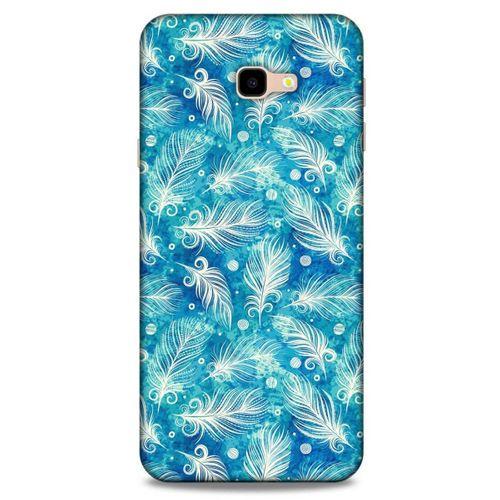 Samsung Galaxy J4 Plus Kılıf Desenli Özel Seri Tüyler (42) Rugged Armor Kılıf