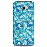 Samsung Galaxy J4 Plus Kılıf Desenli Özel Seri Tüyler (42) Rugged Armor Kılıf